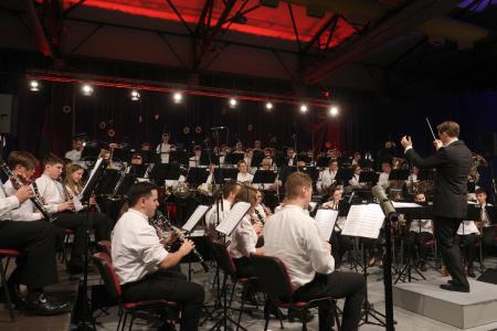 STOLETJE NAVDIHA 50. božično novoletni koncert Godbe Cerknica 41 Foto Ljubo Vukelič